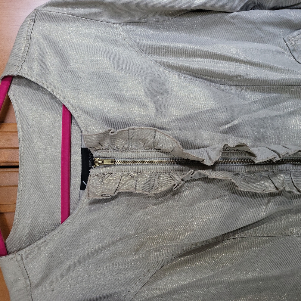 Gold linen Jacket 14